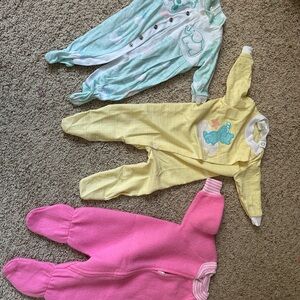 Vintage baby clothes lot of 9